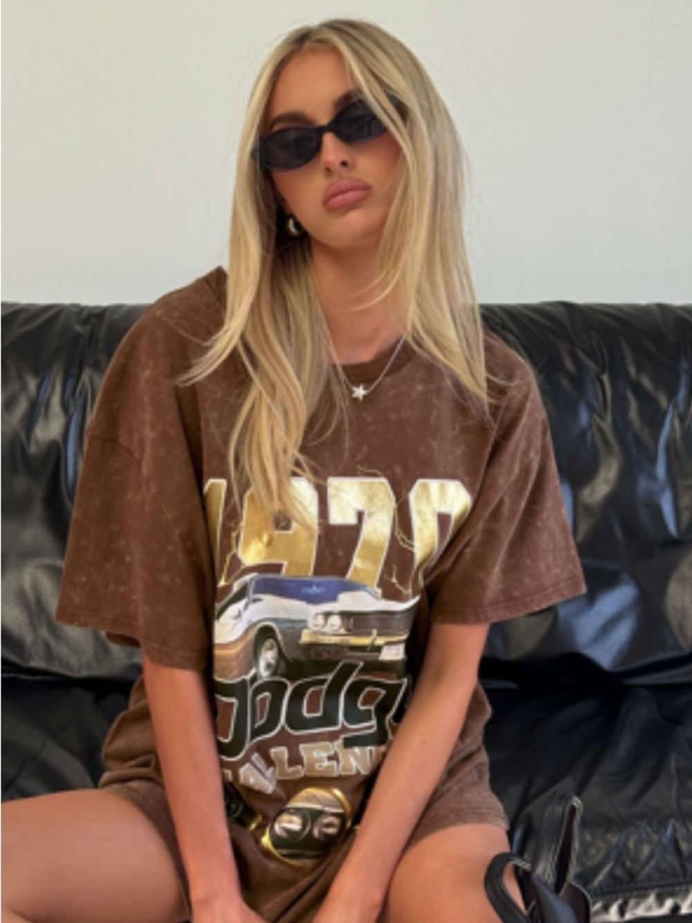 Oversized Princess Polly 1970 Dodge Graphic Tee